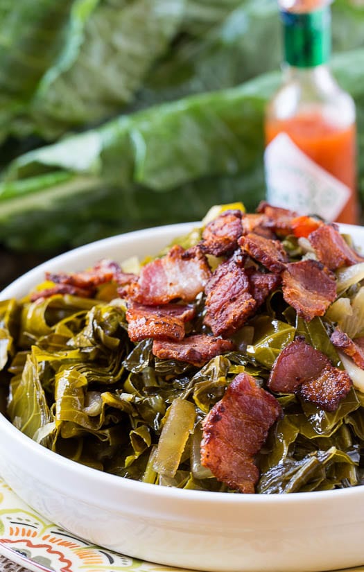 Spicy Collard Greens Spicy Southern Kitchen