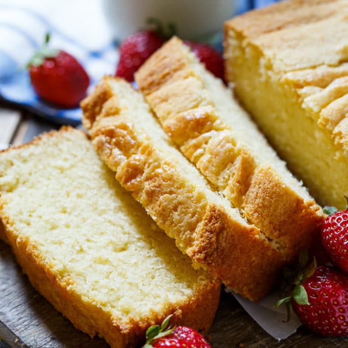 Condensed Milk Pound Cake Y