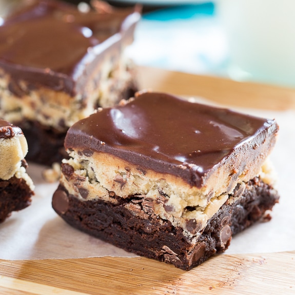 Cookie Dough Brownies Spicy Southern Kitchen