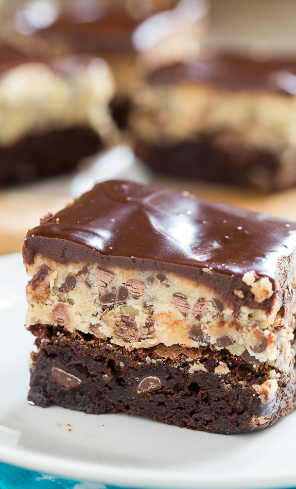 Cookie Dough Brownies Spicy Southern Kitchen