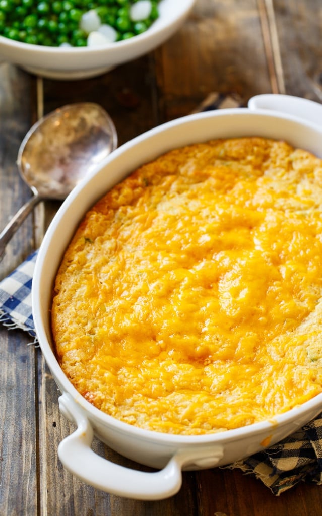 Cheesy Jalapeno Corn Casserole