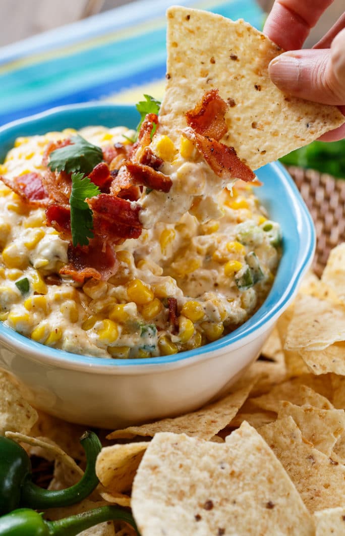 Slow Cooker Corn Dip - Spicy Southern Kitchen