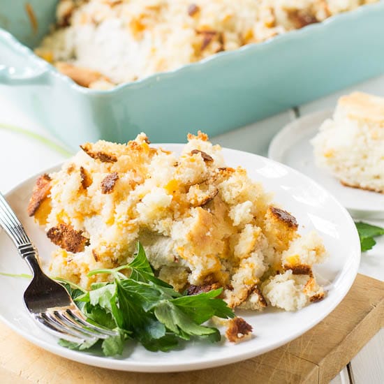 Chicken Cornbread Casserole