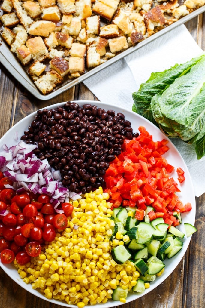 Barbecue-Ranch Cornbread Salad