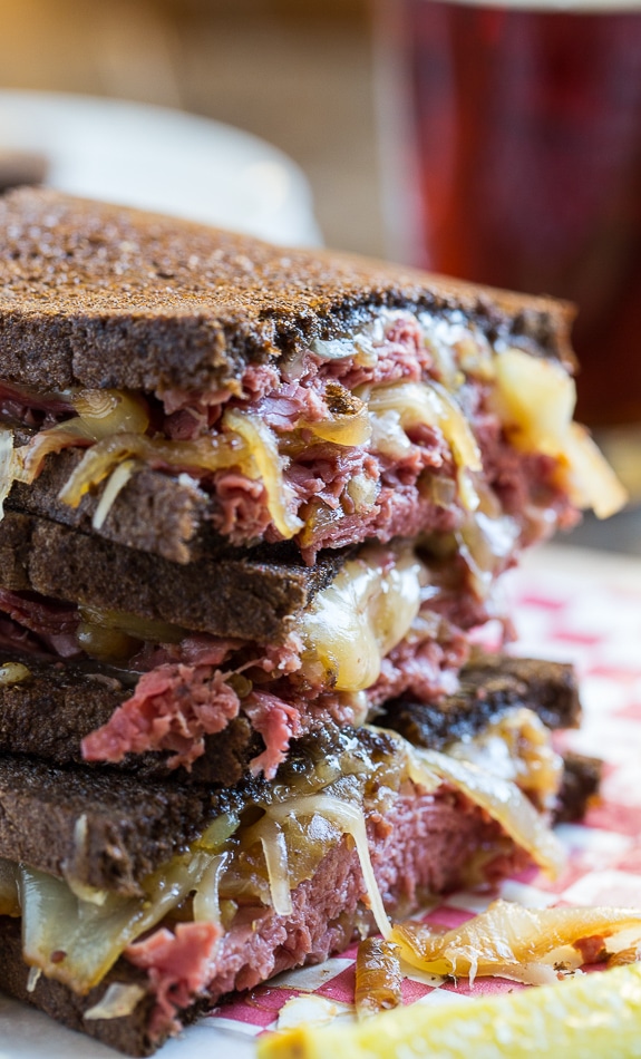 Corned Beef Grilled Cheese