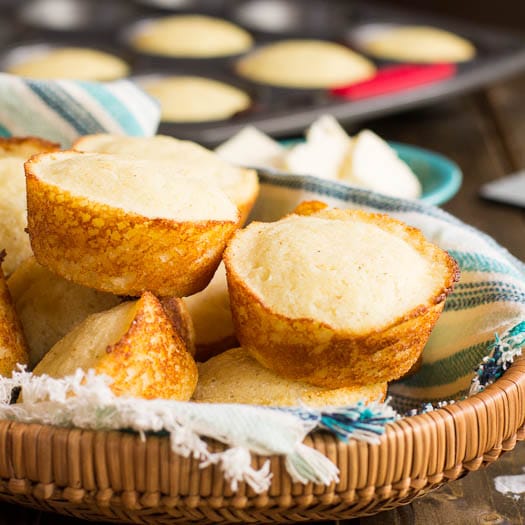 Buttermilk Corn Bread Muffins Recipe - Great Comfort Food Side Dish, Recipe