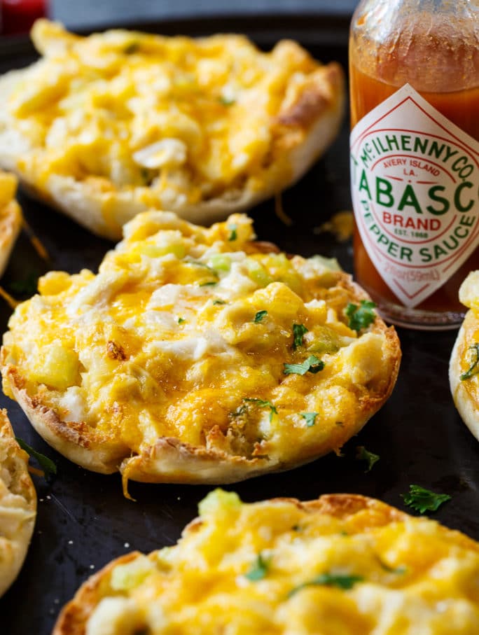 Crab Melts with TABASCO Sauce