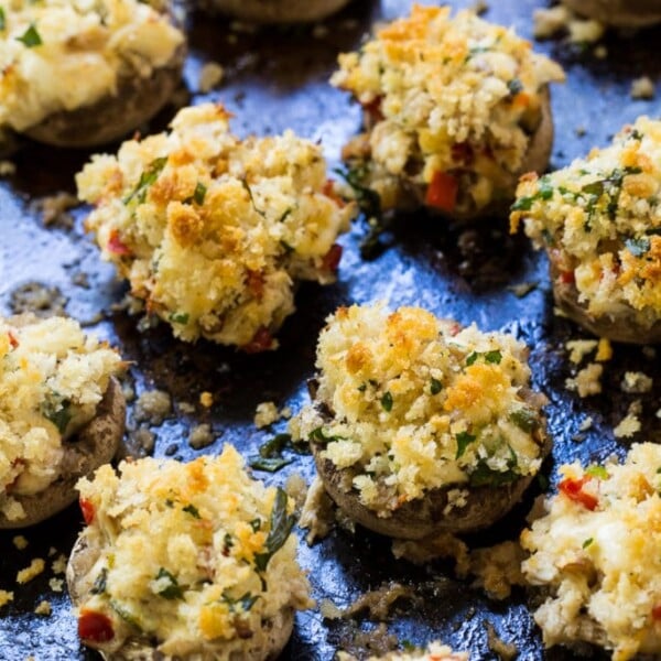 Crab Stuffed Mushrooms