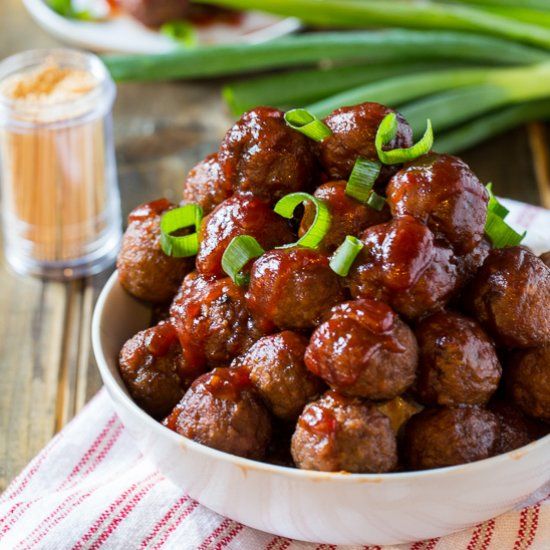 Crock Pot Cranberry Meatballs Spicy Southern Kitchen