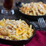 Cajun Mac and Cheese with Crawfish and Andouille Sausage