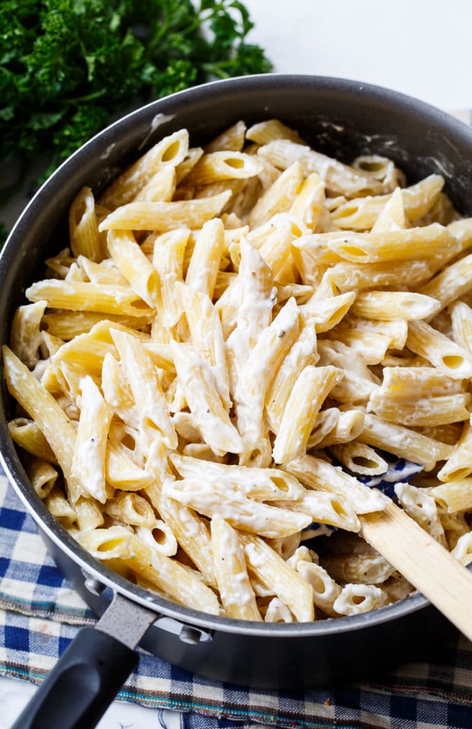 Cream Cheese Noodles make a super delicious side