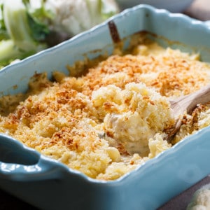 Creamed Cauliflower - Spicy Southern Kitchen