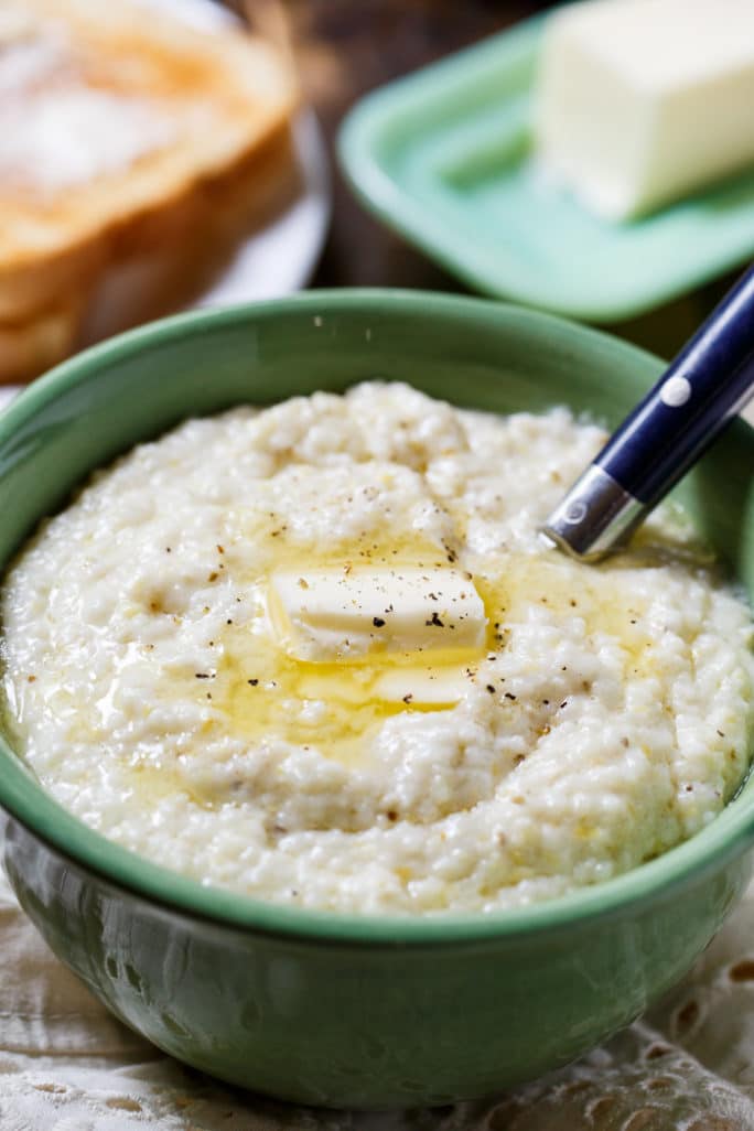 These are the creamiest grits you'll ever eat!