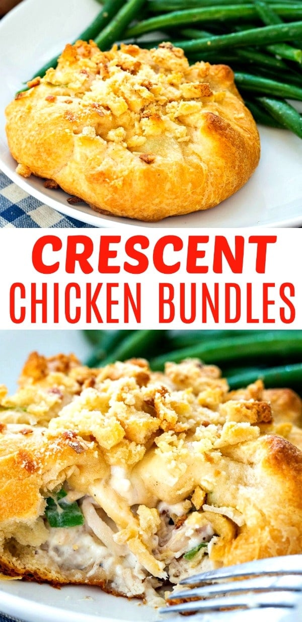 Creamy Crescent Chicken Bundles