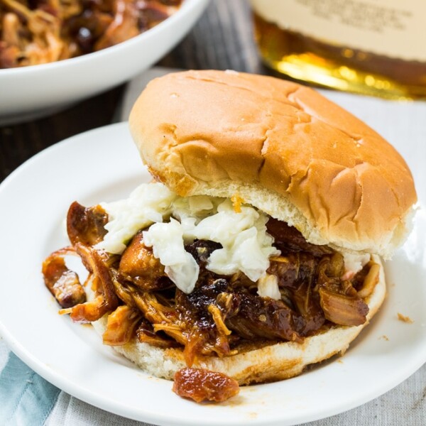 Crock Pot Bourbon Bacon Pulled Pork