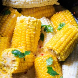 Crock Pot Corn on the Cob - Spicy Southern Kitchen