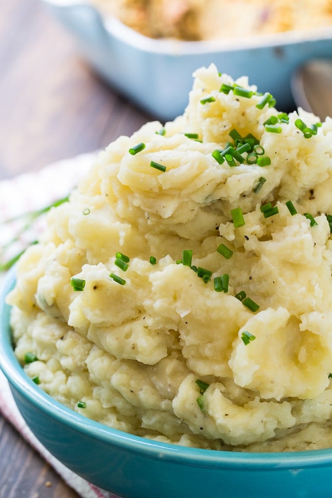 Crockpot Mashed Potatoes - Spicy Southern Kitchen