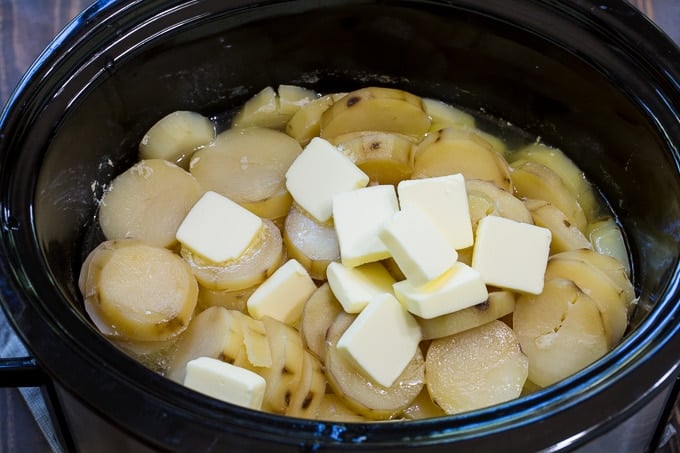 Crockpot Mashed Potatoes - Spicy Southern Kitchen