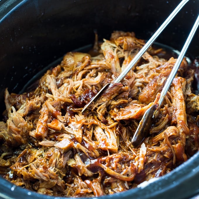 Crock Pot Root Beer Pork - Spicy Southern