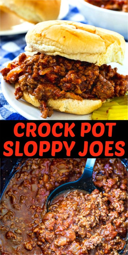 Crock Pot Sloppy Joes - Spicy Southern Kitchen