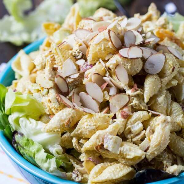 Curry Chicken Pasta Salad