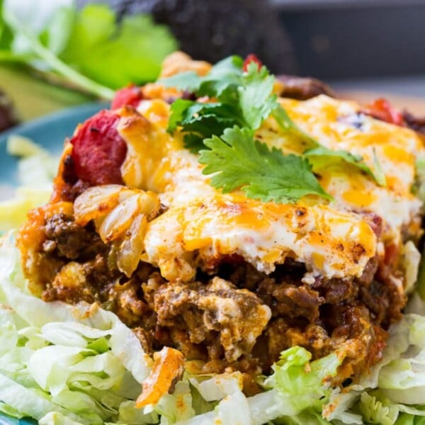 Deep Dish Taco Squares