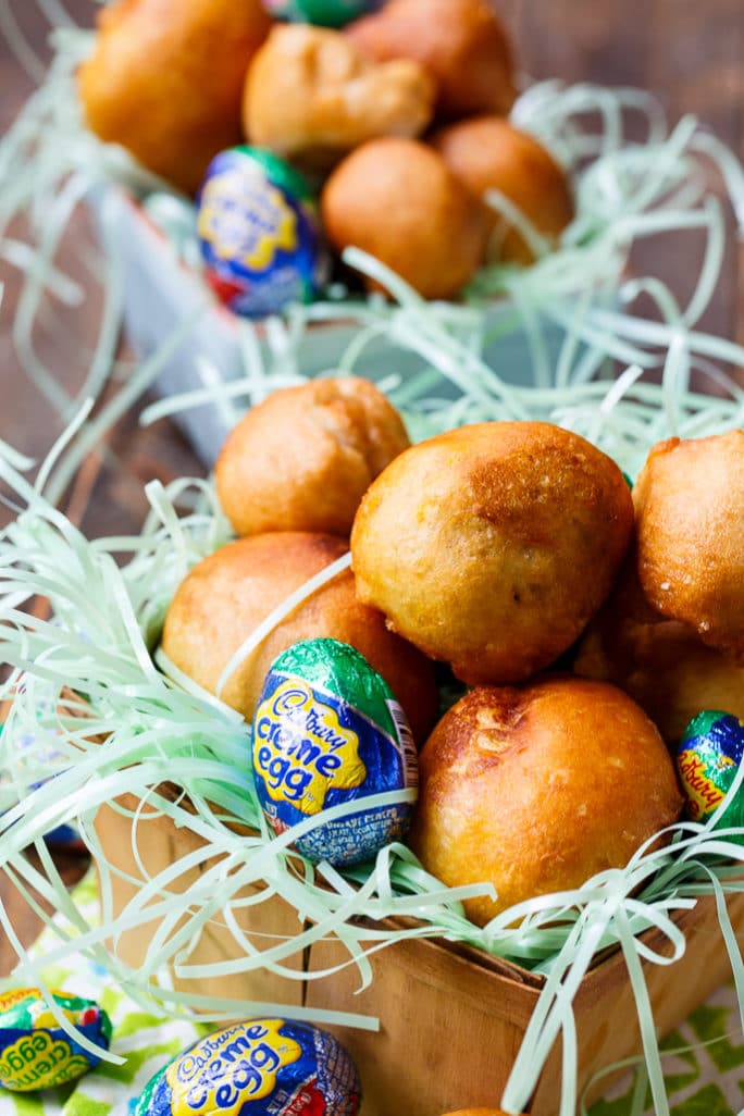 Deep Fried Cadbury Creme Eggs