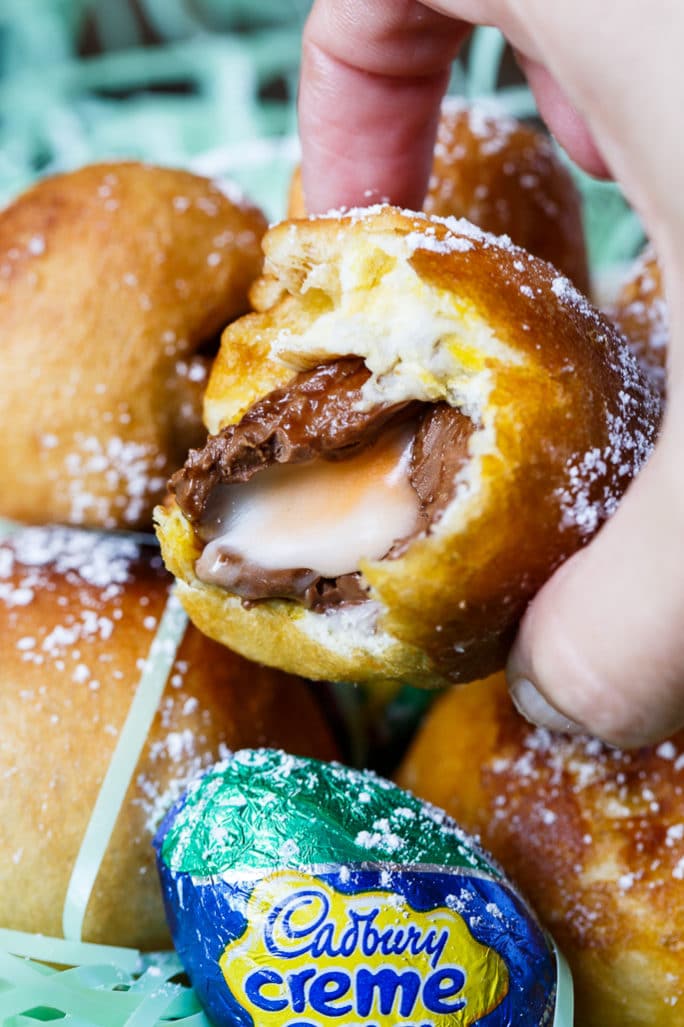 Deep Fried Cadbury Creme Eggs