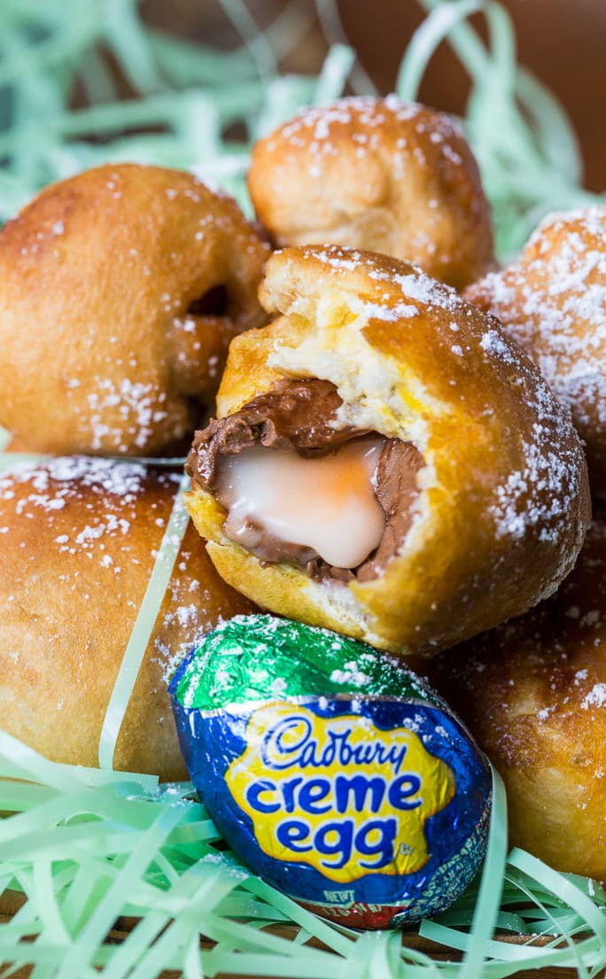 Deep Fried Cadbury Creme Eggs