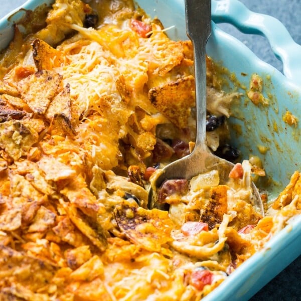 Cheesy Dorito Chicken Casserole