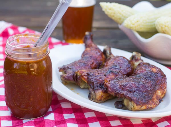 Oven Barbecued Dr. Pepper Chicken