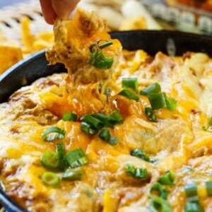 Cheesy BBQ Pork Dip