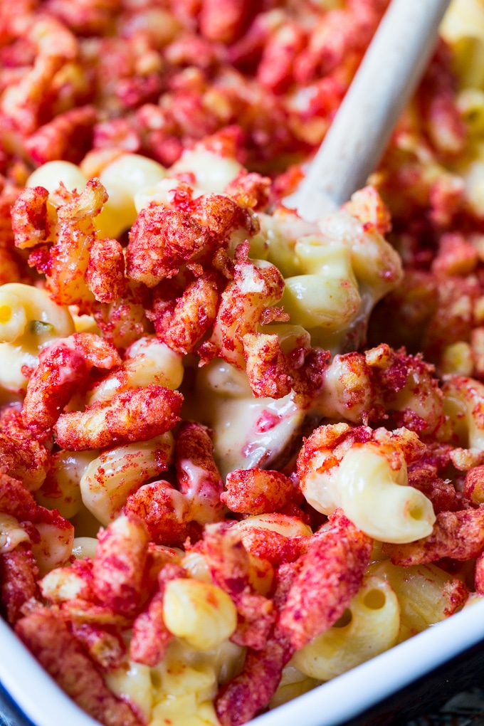 Flamin Cheeto Mac and Cheese