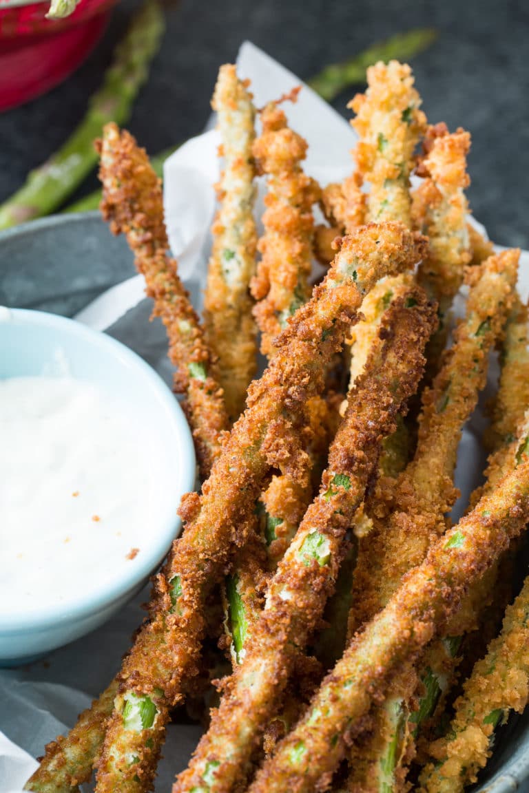 Crispy Fried Asparagus recipe