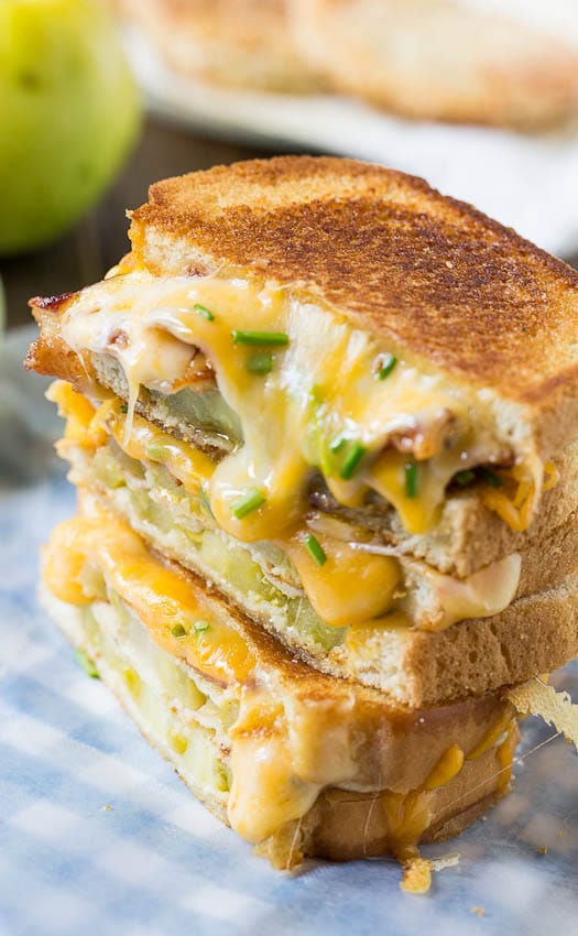 Fried Green Tomato And Bacon Grilled Cheese Recipe