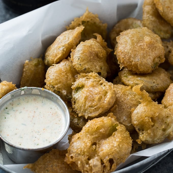  Beer Battered Fried Pickles