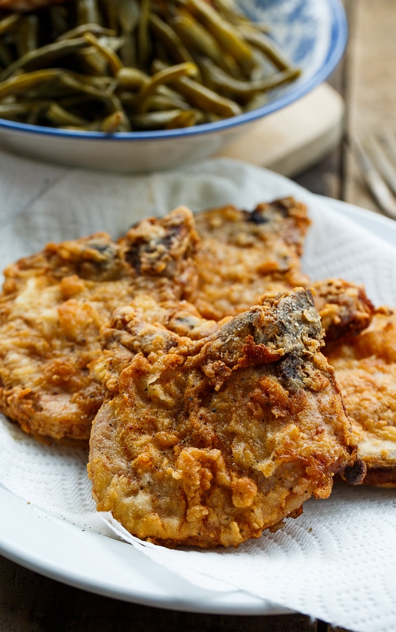 Southern Fried Pork Chops - Spicy Southern Kitchen