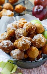 Friskey Apple Fritters with Jack Daniels