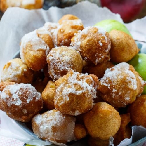 Friskey Apple Fritters with Jack Daniels