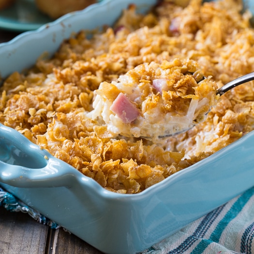 Funeral Potatoes with Ham