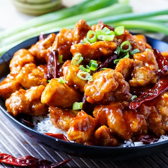 General Tso S Chicken Spicy Southern Kitchen