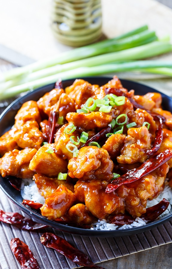 General Tso's Chicken. Sweet and Spicy and much better than take out!