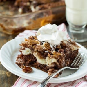 German Chocolate Upside Down Cake