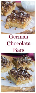 German Chocolate Bars - Spicy Southern Kitchen