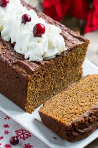 Sweet and Spicy Gingerbread. Some black pepper and other spices really give this gingrebread a kick.