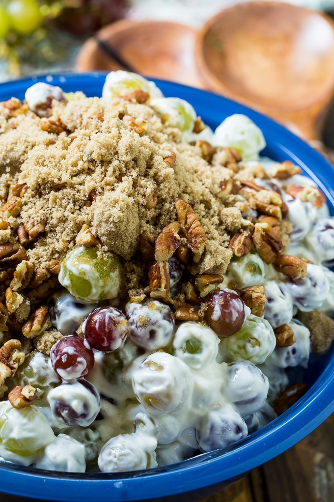 Easy Grape Salad - Spicy Southern Kitchen