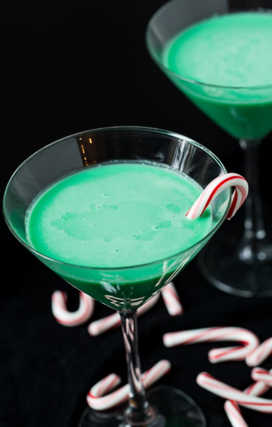 Grasshopper Cocktail - sweet and minty and perfect for the holidays.
