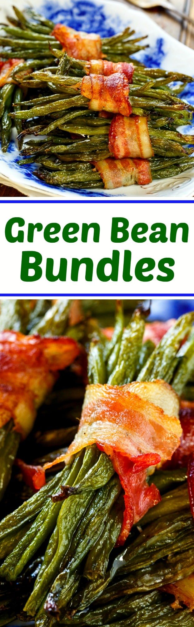 Green Bean Bundles wrapped in bacon- great for the holidays!