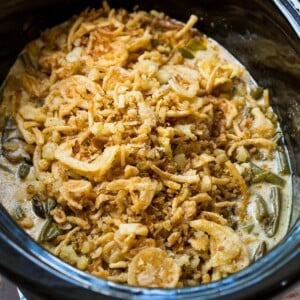 Slow Cooker Green Bean Casserole