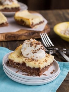 German Chocolate Cheesecake Brownie